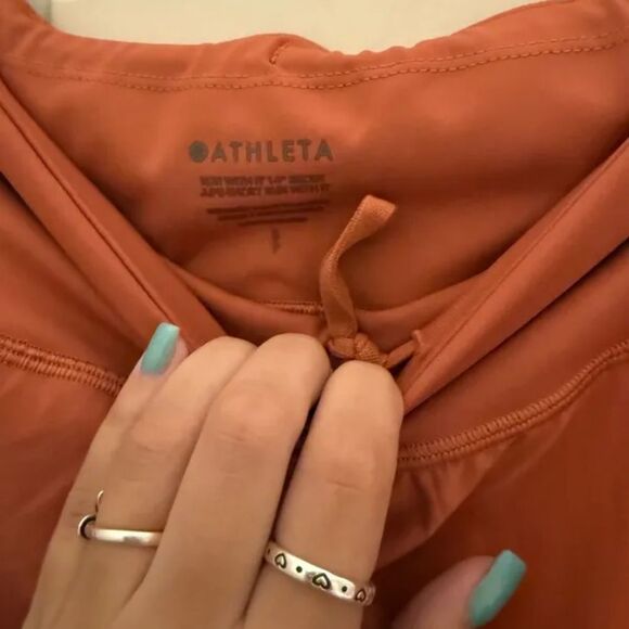 Athleta Run With It 14" Skort in Clay Orange Size Small - Picture 6 of 6